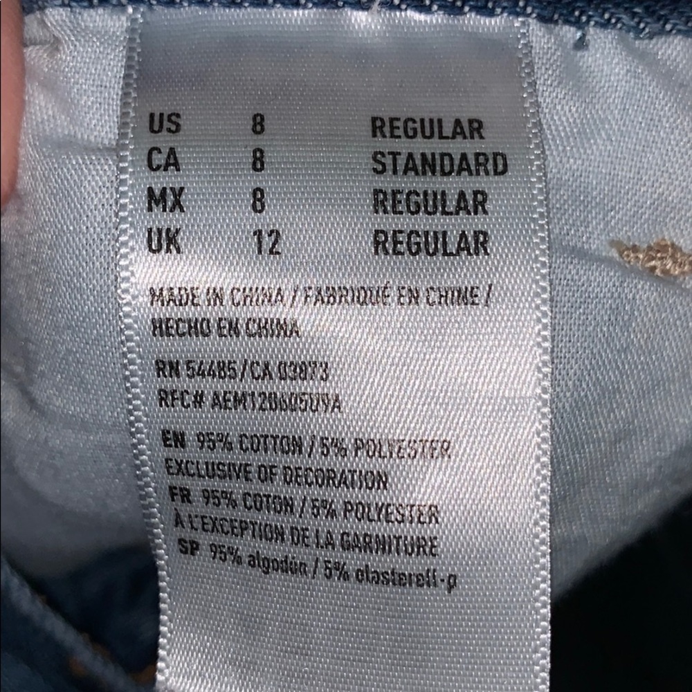 American Eagle high waisted jeans✨ - Picture 5 of 5